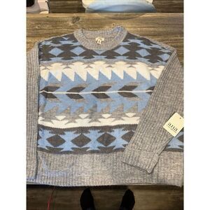 a.n.a A New Approach Womens Sweater Size OX Magenta Short Sleeve Knit Thick. 9